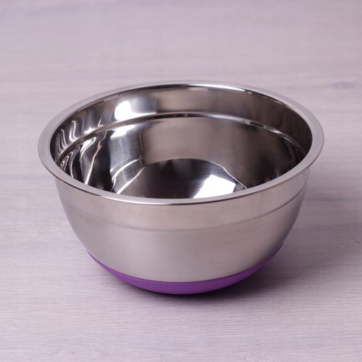 MISKA 18*9CM, NEREZ, SILIKÓNOVÉ DNO