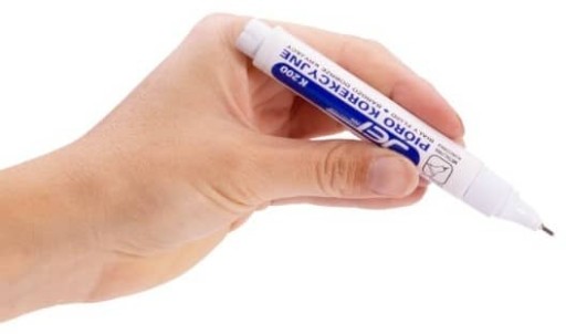 KOREKČNÉ PERO, KOVOVÁ HROČKA, 8ml