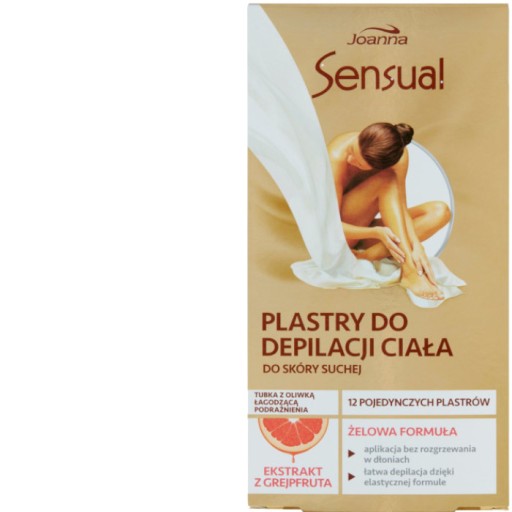 JOANNA SENSUAL DEPILATOR NÁplasti BODY grapefruit