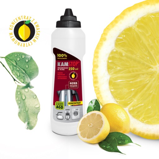 TEKUTÉ ODVÁPŇOVAČ 250ml UNIVERZÁLNY PRE VARNOVANÚCI KÁVOVAR KÚPEĽNE