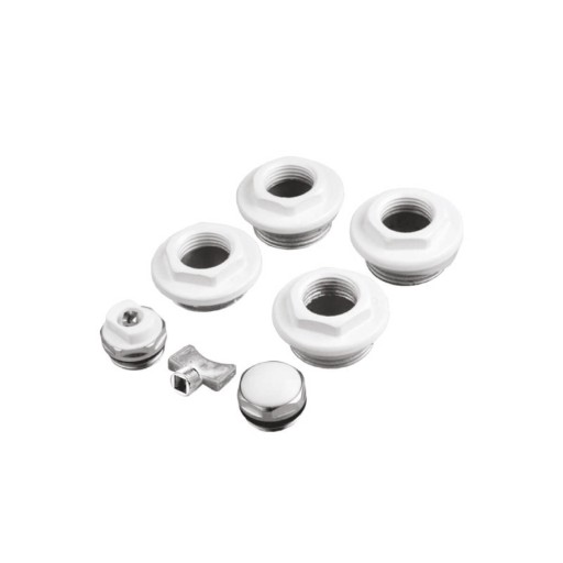 ZÁSTRČKY DO ALU RADIÁTORA. 1x1/2'' SET PERFEXIM