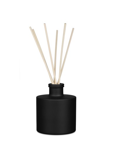 SKLENÝ DIFÚZOR 250 ml MATNÁ ČIERNA