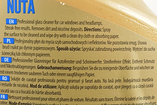 K2 NUTA 750ML KAPALINA NA ČISTENIE OKIEN BEZ ŠMÚH