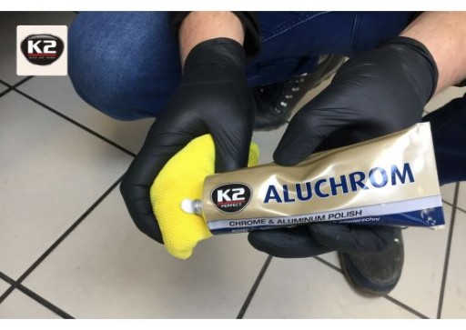 K2 ALUCHROM LEŠTIACA PASTA NA CHROM A HLINÍK