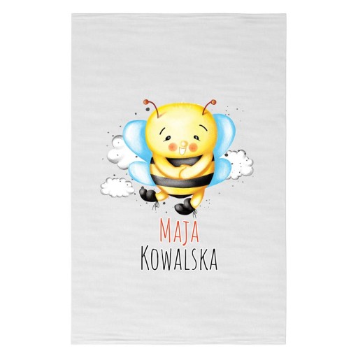 Uterák do škôlky 30x50 + Meno BEE
