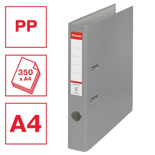 Zakladač dokumentov A4 50mm sivý ESSELTE