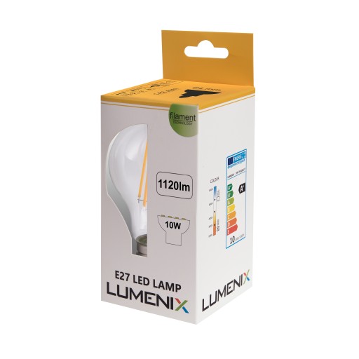 E27 LED žiarovka 1120lm 10W TEPELNÉ VLÁKNO