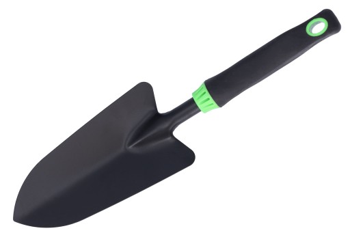 Široká záhradná kovová záhradná lopatka
