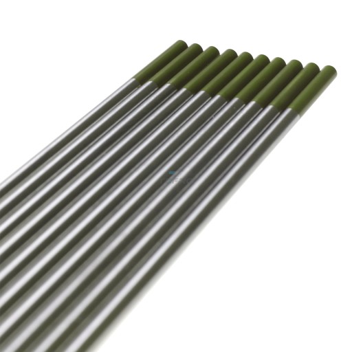 WP volfrámové elektródy, zelené, 2,0x175 mm.