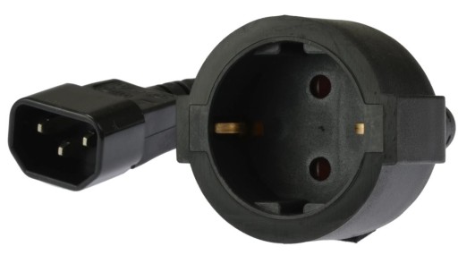 ADAPTÉR ADAPTÉR PRE UPS SCHUKO ZÁSUVKA POČÍTAČA 3x0,75 0,2m