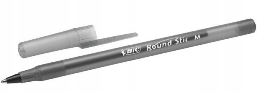 Perá BIC Round Stic Classic, čierne, 10 kusov