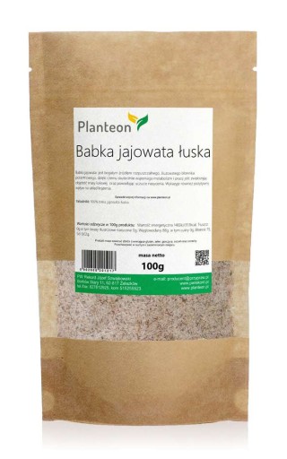 Plantain, šupka, škrupina, 100 g