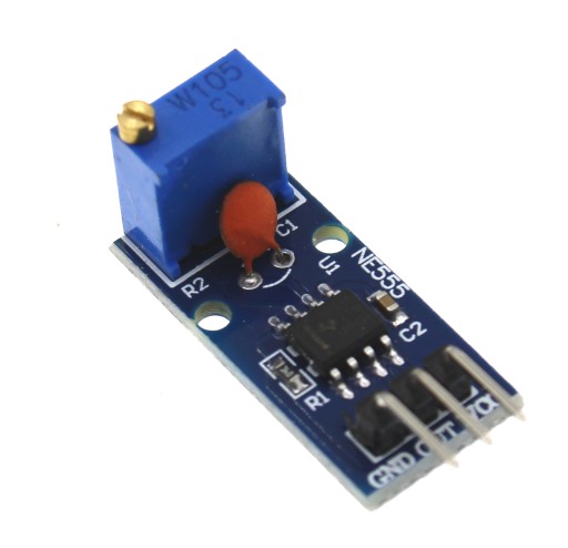 NE555 PWM generátor max 1,2 kHz 50% pracovný cyklus