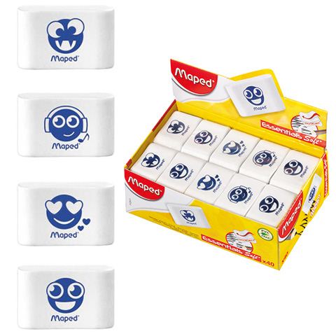 Essentials Soft Small Maped Eraser 112911