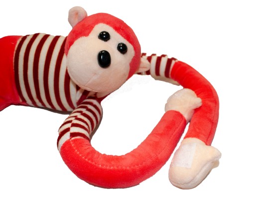 MONKE SO VELKÝM ZAHROMOM SO ZVUKAMI SKUTOČNEJ OPICE 55 cm E1827 EMAJ