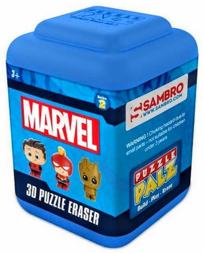 AVENGERS MARVEL GUMA 3D TAŠKA S PREKVAPENÍM