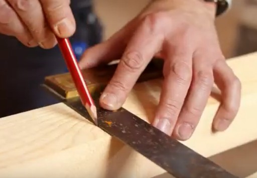 Stolárska ceruzka tvrdosť 240mm HB Lyra CARPENTRY
