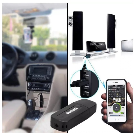 BLUETOOTH ADAPTÉR PRIJÍMAČ AUX USB VYSIELAČ