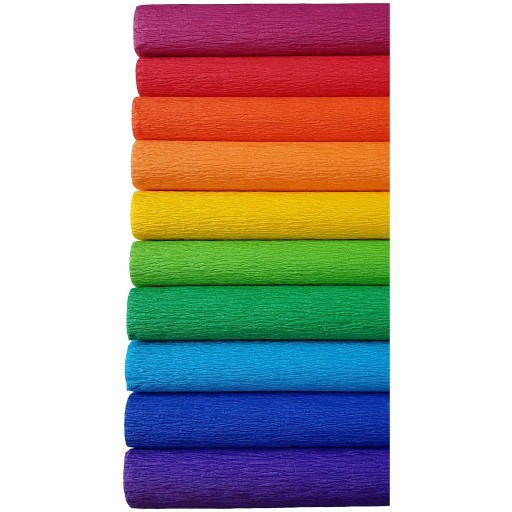 Krčený hodvábny papier TOP-2000 Odtiene červenej, Odtiene fialovej, Odtiene