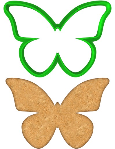 VEĽKONOČNÁ formička Vykrajovač na perníčky EASTER Butterfly Butterfly 8cm