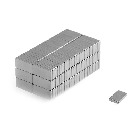 SILNÝ NEODYMIOVÝ MAGNET 10x4x2 N38 10 KS.