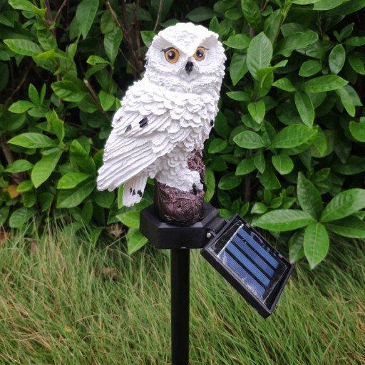 SOLÁRNE LED SOVOVÉ LAMPY VKLADANÉ DO ZÁHRADY NA BALKÓN SOLAR PIK ZÁHRADNÁ LAMPA