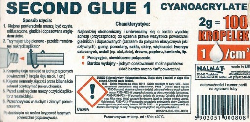 DRUHÉ KYANOAKRYLÁTOVÉ LEPIDLO C-808 TECHNICQLL 2g