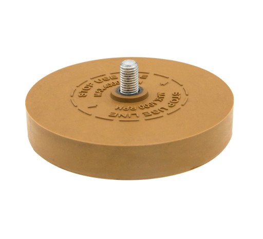 Kotúč Gumený kotúč na odstraňovanie lepidla z nálepiek, 88 mm