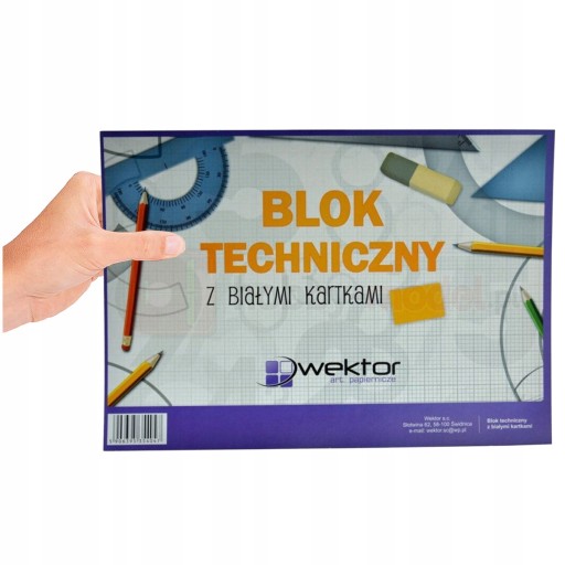 TECHNICKÝ PAPIEROVÝ BLOK PRE BLOK UMELECKEJ PRÁCE