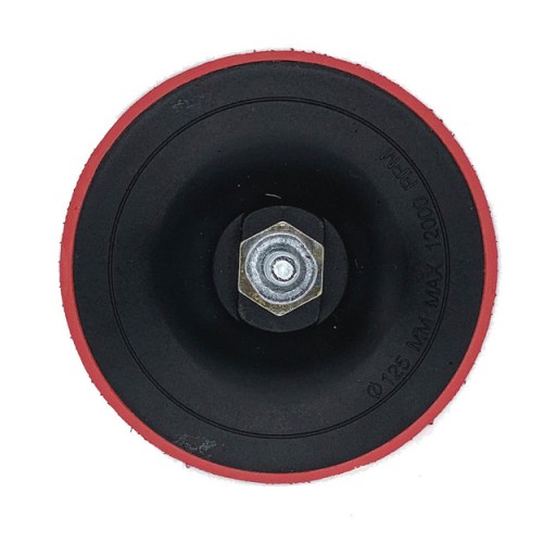 KOTÚČ NA BRÚSNE KOTOUČE SO VELCRO 125mm ADAPTÉROM 6mm