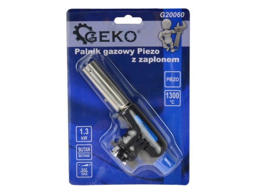 PIEZO PLYNOVÝ HORÁK SO ZAPALOVANÍM LUTLAMPY