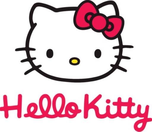 Čarovný detský uterák na ruky vtlačený do kocky Hello Kitty
