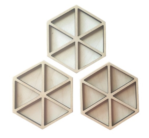 Domino Hexagon, Base Hexagon, Puzzle