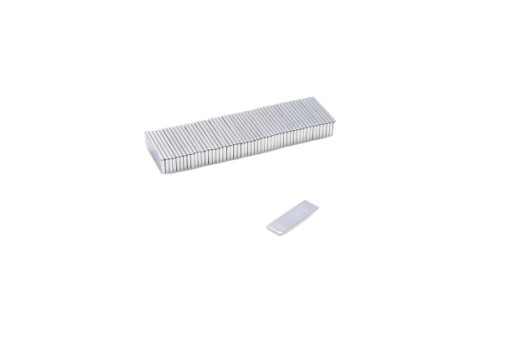 Neodymový tanierový magnet MPŁ 15x5x1 N38 10 ks.