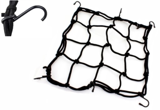 UNIVERZÁLNY ORGANIZÁTOR BATOŽINOVEJ SIETE PRE BATOŽINU NA MOTOR 35cm x 35cm