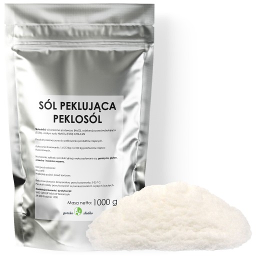 CURRING SOĽ, kypriaci soľ na mäso, kypriaci soľ, 1kg