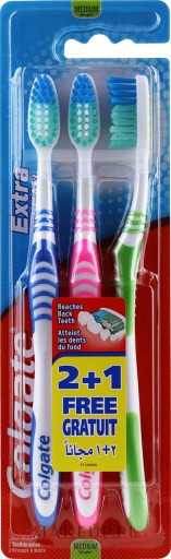 Zubné kefky Colgate Extra Clean 3 ks.