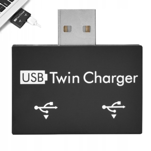 USB HUB SPLITTER PRE 2 PORTY USB 2.0 SPLITTER