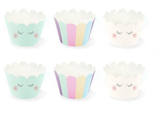 Podložky na košíčky, formičky na muffiny, muffiny UNICORN