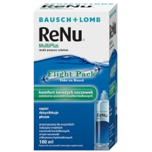 ReNu MultiPlus tekutina na šošovky, 100 ml