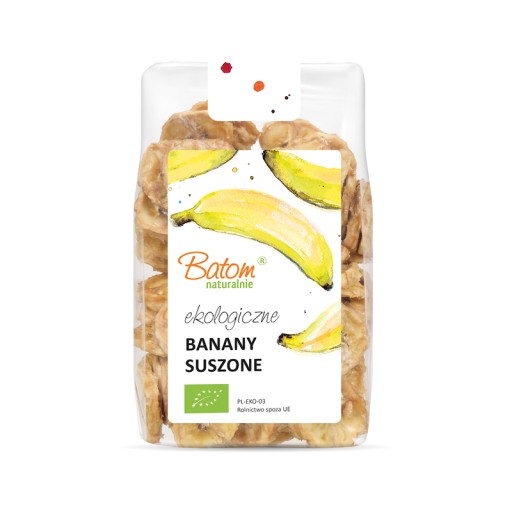 BIO SUŠENÉ BANÁNOVÉ PLÁTKY 125G BIO