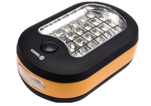 RUČNÁ LAMPA 24+3 LED 82731 VOREL