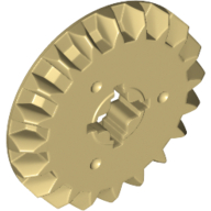 LEGO Technic Sprocket 20 bočných pieskovo opálených 32198