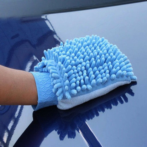 RUKAVICE Z MIKROVLÁKNA NA UMÝVANIE AUTOMOBILOV