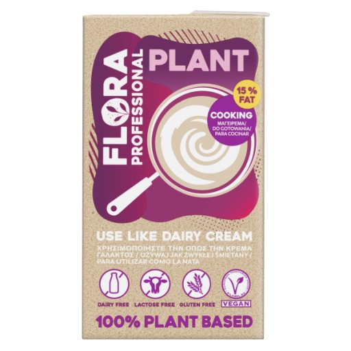 Flora Pr Plant Krém na rastlinnej báze pre vegánov 15% 1 l