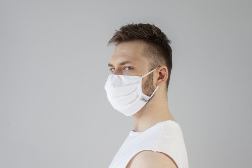 100% bavlna 3-vrstvová ochranná maska QMED