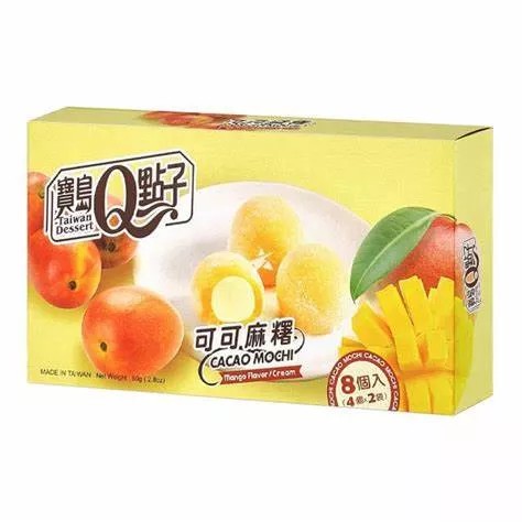 Mochi Taiwan Dessert Mango Rice Cookies 80 g