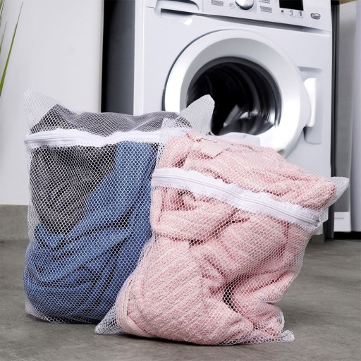 2x Sieťované vrecko LAUNDRY na pranie spodnej bielizne, ponožiek, podprseniek v práčke