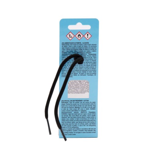 LA CASA DE LOS AROMAS CAR Vôňa do auta v skle COTTON FLOWER, 7 ml
