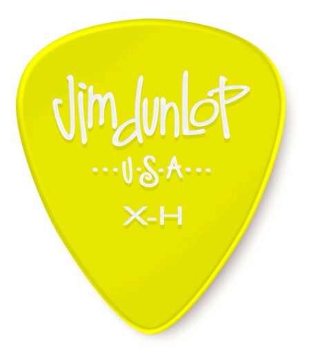 Gitarové trsátko Dunlop 486 GELS EXTRA HEAVY, žlté